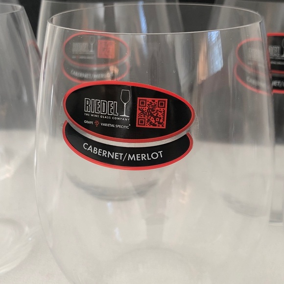 RIEDEL The O Wine Tumbler Cabernet/Merlot - 8 Stemless Wine Glasses - NWT - Picture 9 of 14